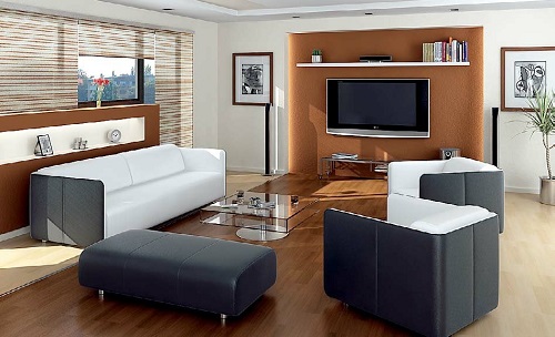 با مبل و کاناپه استاندارد برای دیدن تلویزیون آشنا شوید